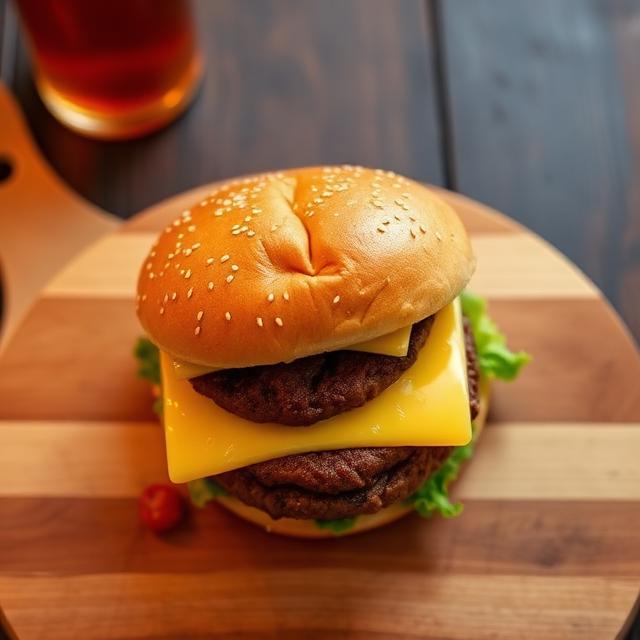 Hamburguesa doble carne