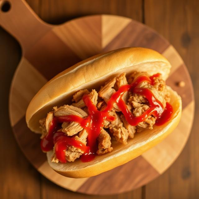 Hot dog de pollo