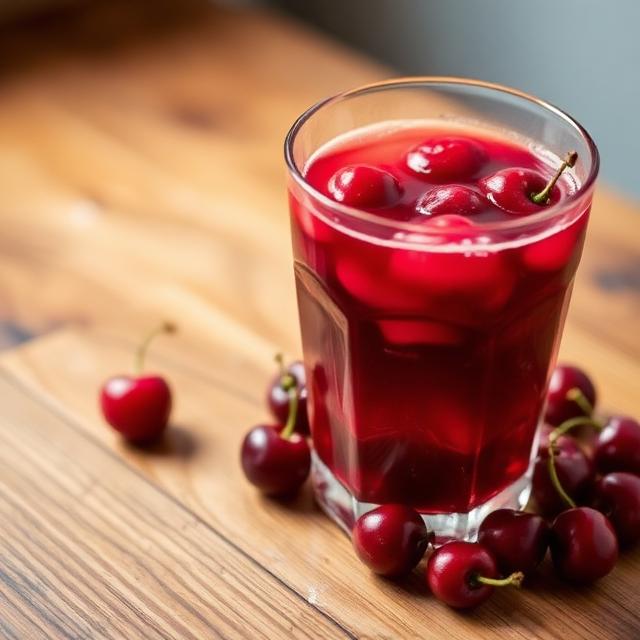 Jugo de cereza