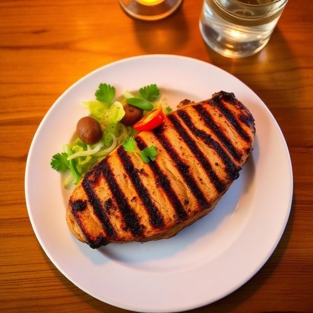 Pechuga de pollo a la plancha