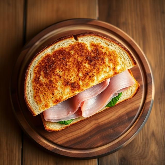 Sándwich de jamón